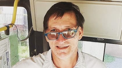 Suárez, en su versión de colectivero