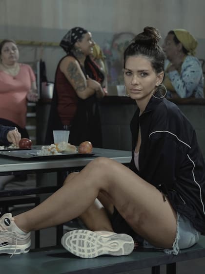 Suárez es Nicole García, una nueva reclusa de La Quebrada (Foto: Instagram @sangrejaponesa)