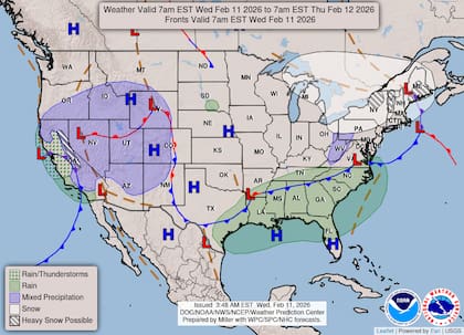 Suben las temperaturas mínimas en Nueva York y hay alertas por deshielo