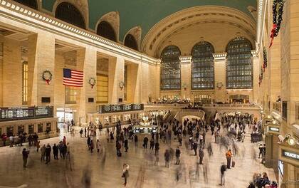 La icónica terminal Grand Central de Manhattan.