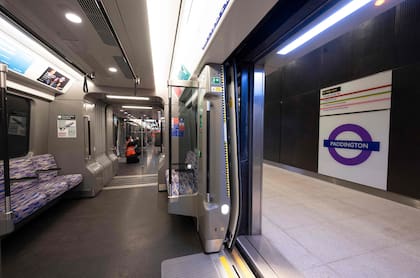 El subte de Londres, otra de las ciudades que se destaca por la calidad de sus servicios