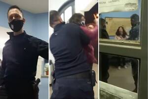 Sucedió en una comisaría de Villa Mercedes, en San Luis; los cuatro agentes involucrados fueron separados de sus cargos tras la difusión del video