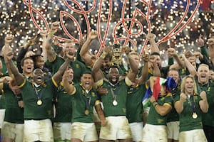 Así quedó la tabla de campeones históricos del Mundial de Rugby, tras la consagración de Sudáfrica
