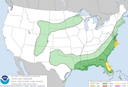 Suelos saturados agravan peligro: sistema de baja presión traerá lluvias torrenciales a Catskills y Maine hasta el sábado