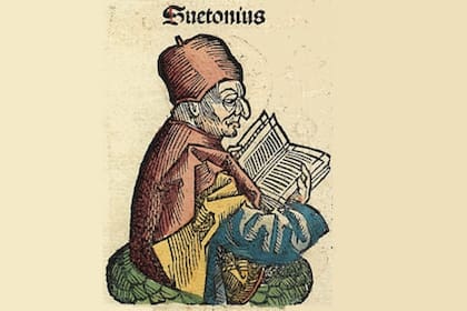 Suetonio, uno de los historiadores y biógrafos romanos