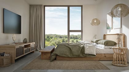 Suite principal con una vista que sólo logrará relax.