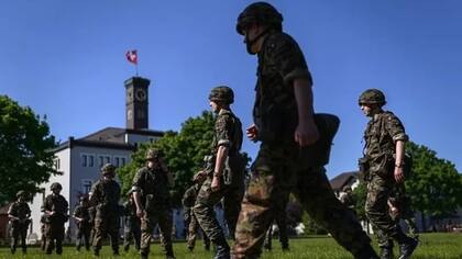 Suiza es un país neutral, aunque el servicio militar es obligatorio