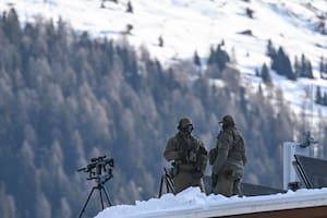 Suiza extrema la seguridad en Davos para el inicio del Foro Económico Mundial