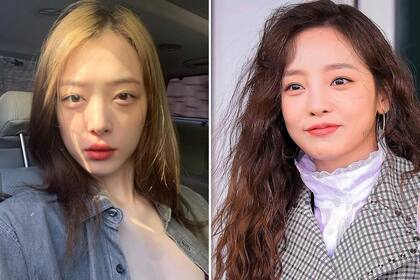 Sulli y Goo Hara, las dos jóvenes figuras del K-pop, que encontraron muertas en sus hogares