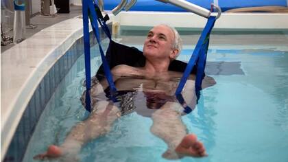 Sumergir el cuerpo en una pileta de agua a 40 grados, tiene los mismos beneficios que hacer ejercicio de intensidad ligera