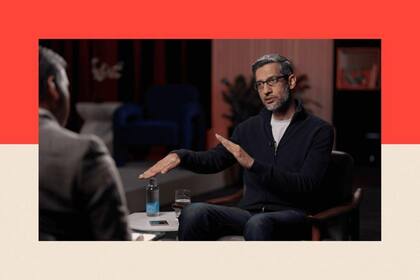 Sundar Pichai: "En Google tenemos una expresión que dice: 'Emocionantemente incómodo'".