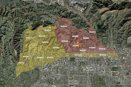 Sunset Fire: con 17 hectáreas afectadas, este incendio no requirió evacuaciones masivas, aunque se mantiene bajo vigilancia activa por su proximidad a áreas aledañas