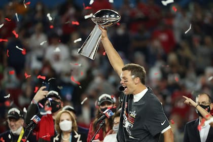 Tom Brady ganó su último título de Super Bowl con Tampa Bay el año pasado.