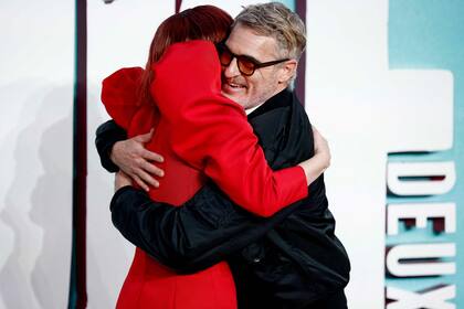 Súper compinches, Joaquin Phoenix y Lady Gaga se mostraron felices de trabajar juntos en este film que promete romper la taquilla