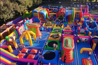 Tres parques inflables para visitar en familia