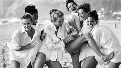 Supermodelos: la toma, inicialmente rechazada por la editora Grace Mirabella, fue publicada por Anna Wintour