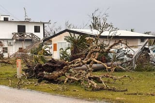 Supertifón podría dejar sin luz a partes de las islas Marianas del Norte durante varias semanas