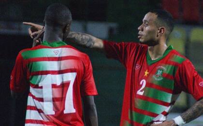 Surinam también compite en la Concacaf, actualmente invicto en las eliminatorias