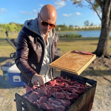 Sus abuelos fueron sus pilares principales para Ariel Amoroso se adentrara en el mundo de la cocina