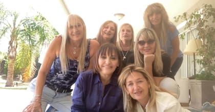 Sus amigas fueron un gran pilar durante su recuperación.