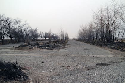 Sus calles actualmente, con el asfalto como único rastro de caminatas, charlas, bicicletas y automóviles que supieron habitarlas.