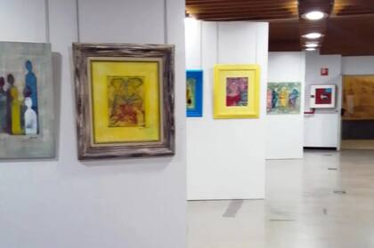 Sus cuadros llegaron a galerías y exposiciones nacionales e internacionales.