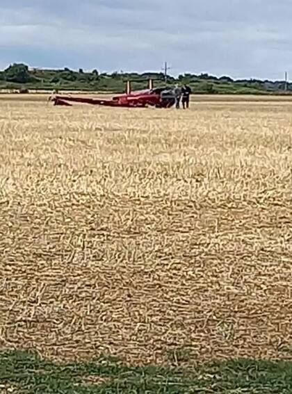 Sus cuatro tripulantes no sufrieron heridas de consideración. Fuente: Twitter