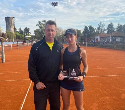 Sus hijas heredaron la pasión por el tenis (Foto: @gabriel_markus)