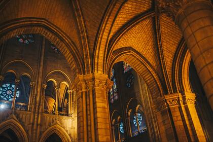 Detalle de sus majestuosos arcos de estilo gótico