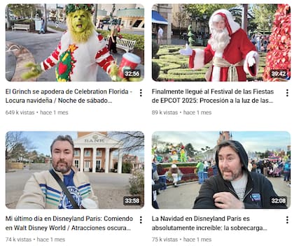 Sus videos tenían miles de reproducciones