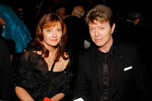 Susan Sarandon recordó a David Bowie y el romance que los unió en los 80