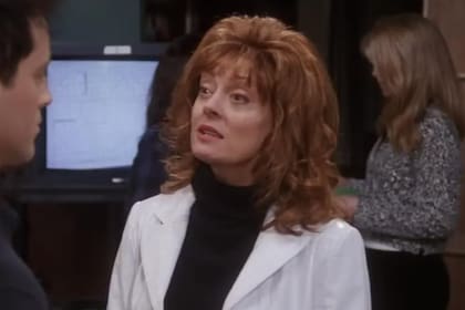 Susan Sarandon tuvo una participación especial en la séptima temporada de Friends