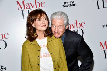 Susan Sarandon y Richard Gere mostraron su gran complicidad en la alfombra roja.