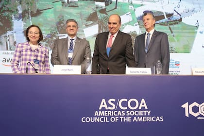 Susan Segal, Jorge Macri, Guillermo Francos y Natalio Mario Grinman compartieron panel durante una nueva edición del Council of the Americas