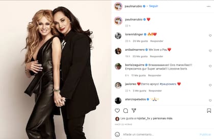 Tras el anuncio de Susana Dosamantes sobre el cáncer de páncreas que padece, Paulina Rubio, su hija, publicó una serie de fotografías para enviarle ánimo.