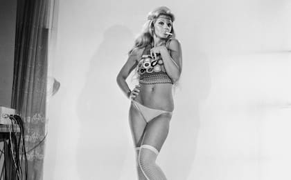 Susana Giménez en 1972, cuando se desempeñaba como modelo y vedette. Su derrotero personal y artístico será reflejado en una serie
