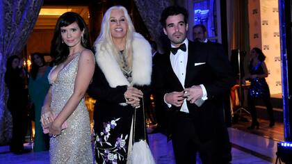 Susana Giménez, Griselda Sicialini y Nicolás Cabré