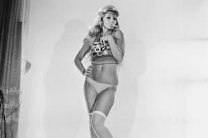 Susana Giménez retratada en Foto Estudio Luisita en 1972 (detalle)