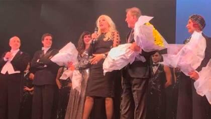 Susana Giménez, sobre el escenario del Lola Membrives