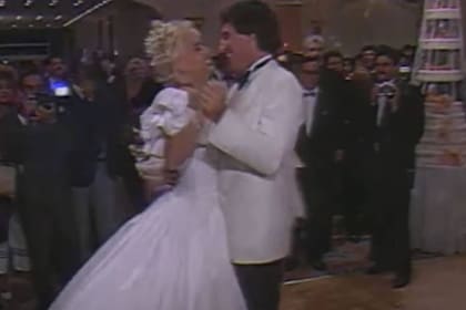 Susana Giménez y Huberto Roviralta bailaron en su boda una canción interpretada por el artista Donald