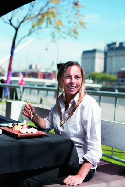 Sushi, en la calle Pierina Dealessi