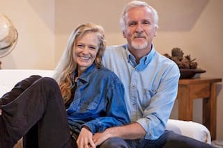 Actuó en Titanic, película en la que enamoró a James Cameron y, desde entonces, decidió compartir su vida con él