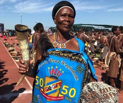 Swazilandia celebró este miércoles los 50 años del rey Mswati III y el 50º aniversario de su independencia de Reino Unido.