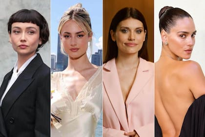 Sydney Chandler, Grace Van Patten, Eva de Dominici y Adria Arjona, las cuatro actrices que se disputan el papel en la nueva película de James Gunn