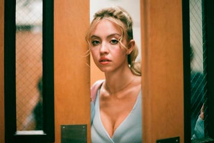Sydney Sweeney en una escena de Euphoria