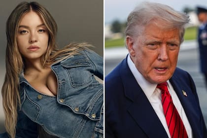 Sydney Sweeney y Donald Trump