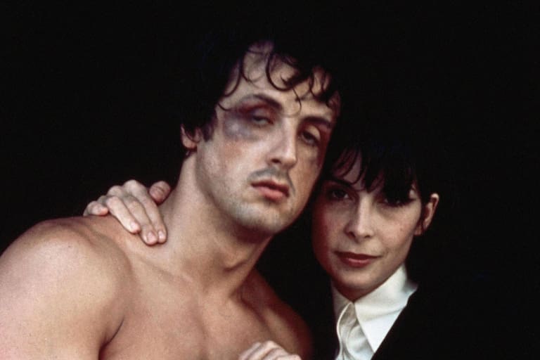Sylvester Stallone y Talia Shire, protagonistas de Rocky