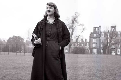 Sylvia Plath fue estudiante y profesora en el Smith College