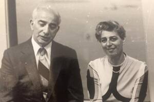 Sylvia Bloom y su esposo, Raymond Margolies.