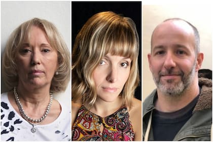 Sylvia Iparraguirre, Natalia Zito y Luis Mey